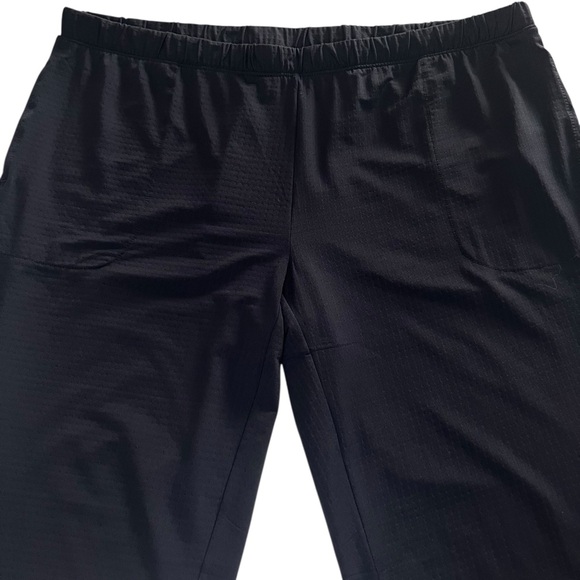 IBKUL IBKomfortable Size XL Straight-leg jogger Black Pants with Pockets - Picture 13 of 14